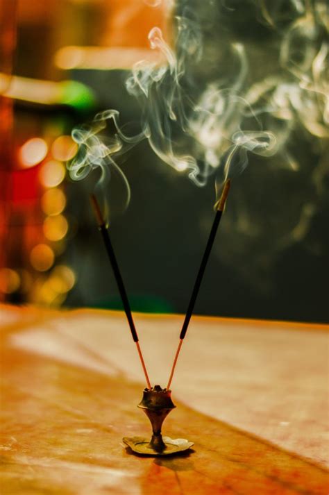 Magical incense puppet